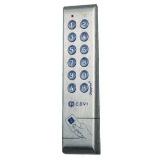 Lecteur Inox 2*Technologies Proximité /Clavier Codé Digicode® Wiegand