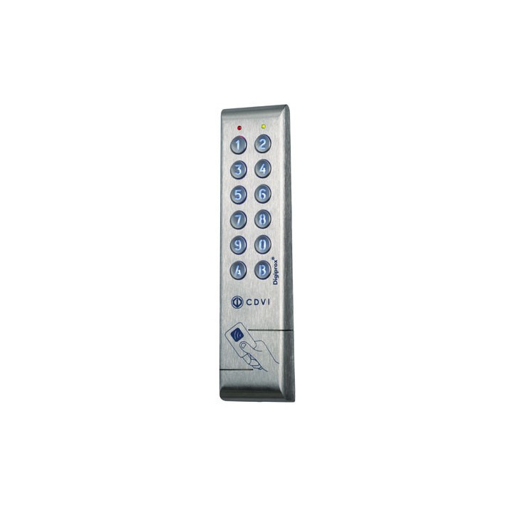 LECTEUR INOX 2*TECHNOLOGIES PROXIMITE /DIGICODE® WIEGAND