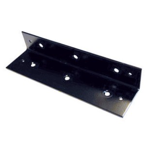 Équerre métal epoxy en L pour ventouse inox 400kg