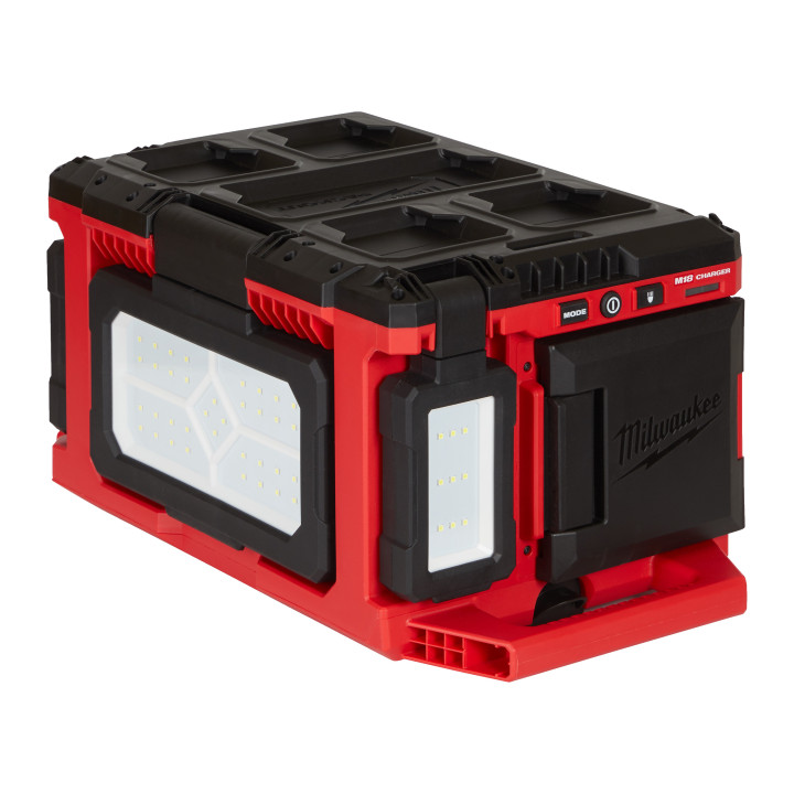 M18 POALC-0PROJECTEUR DE CHANTIER PACKOUT,CHARGEUR M18 INTÉGRÉ,