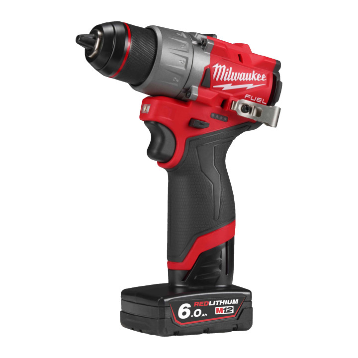 M12 FDD2-602X-Perceuse-Visseuse FUEL 13mm, 12V, 6,0Ah, 40-52 Nm