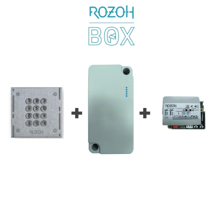 Rozoh Box Contrôle D'Accès Comprenant Un Clavier Codé Sans Lecteur