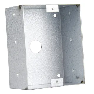 Boîtier D'Encast Pour Lecteur Format Modulaire-Inox Brossé-Profo