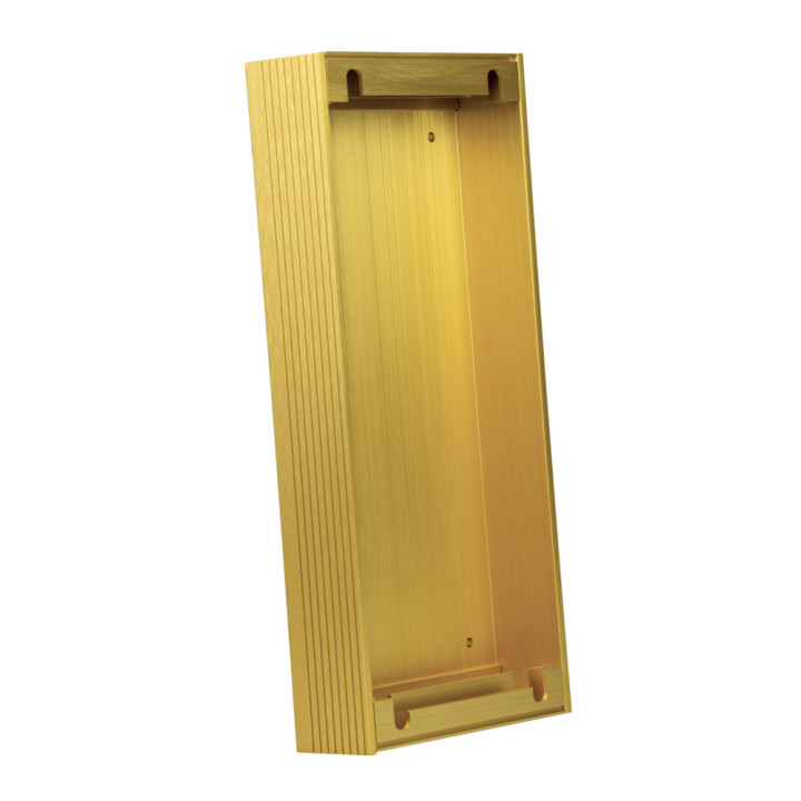 Boîtier de pose en saillie pour Profil 1 standard dorée