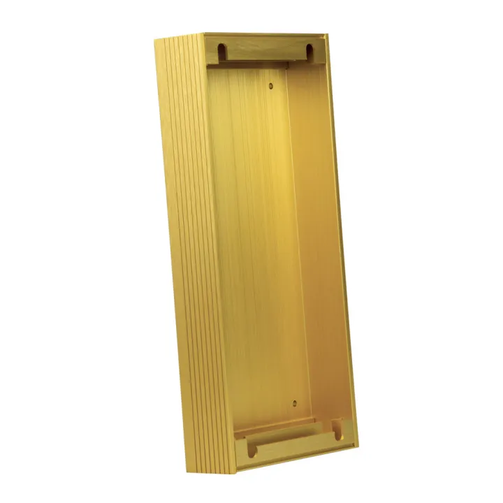 Boîtier De Pose En Saillie Pour Profil 1 Standard Dorée