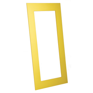 Plaq Propreté Pour Clav Portac Grd Modèle Alu Dorée