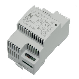 Alimentation 12V- 2A - A Découpage - Pose Sur Rail Din Ou En Applique