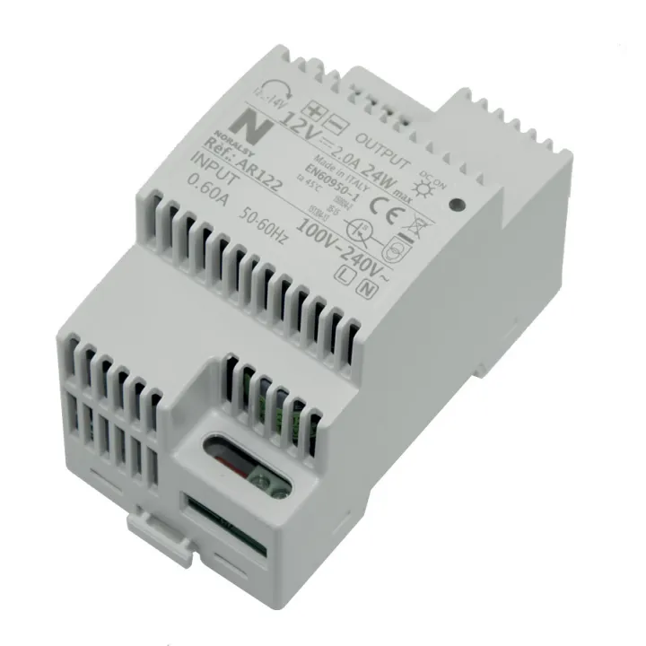 Alimentation 12V- 2A - A Découpage - Pose Sur Rail Din Ou En Applique
