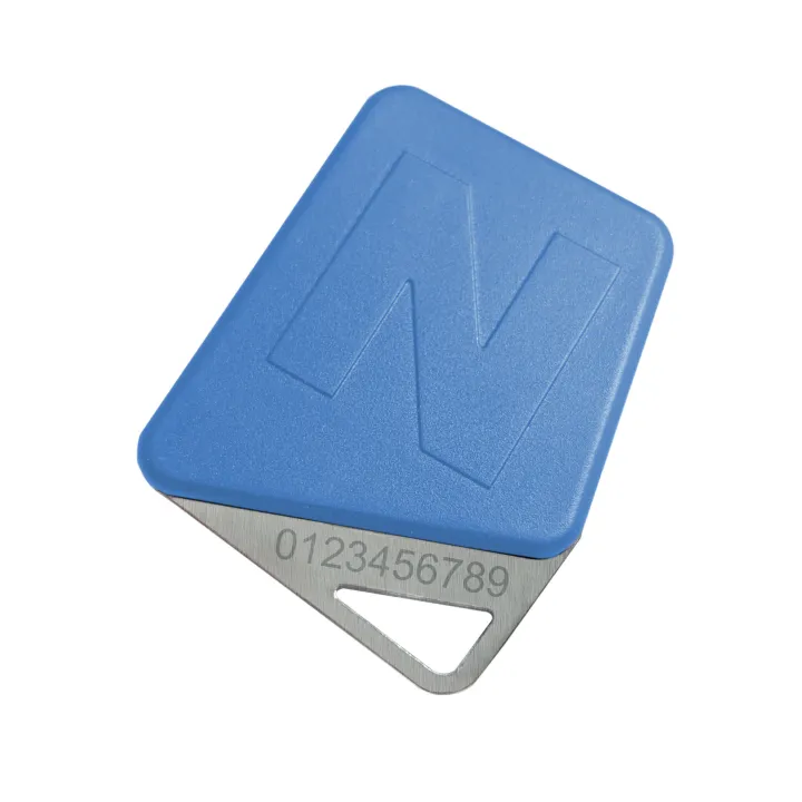 Badge Mifare Format Badge Bleu Code Site Noralsy
