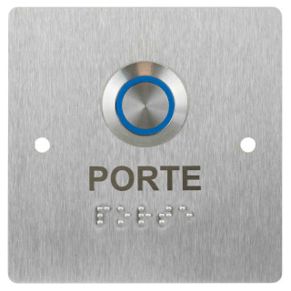 Bouton De Sortie Temporisé Ø25Mm Format Pot Électrique