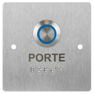 Bouton De Sortie Temporisé Ø25Mm Format Pot Électrique