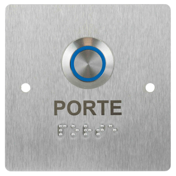 Bouton De Sortie Temporisé Ø25Mm Format Pot Électrique