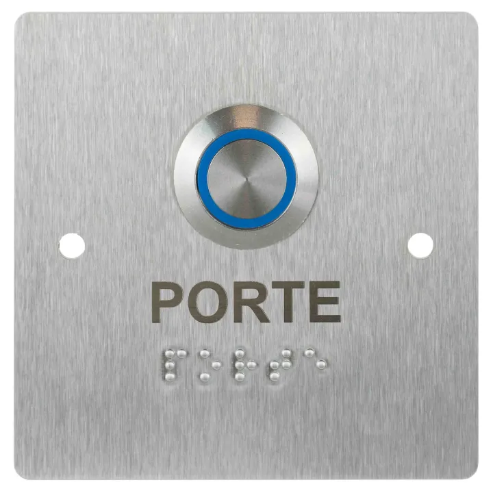 Bouton De Sortie Temporisé Ø25Mm Format Pot Électrique