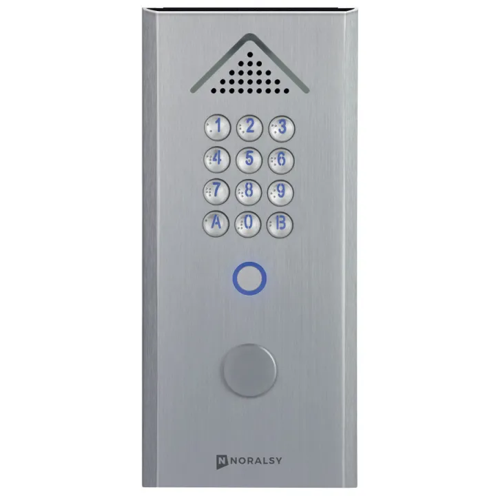 Clavier Codé Autonome Profil 2 Standard Argent Pose En Encastrement 1 Relais
