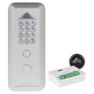 Kit Clavier Codé Connectable Andy Standard Argent