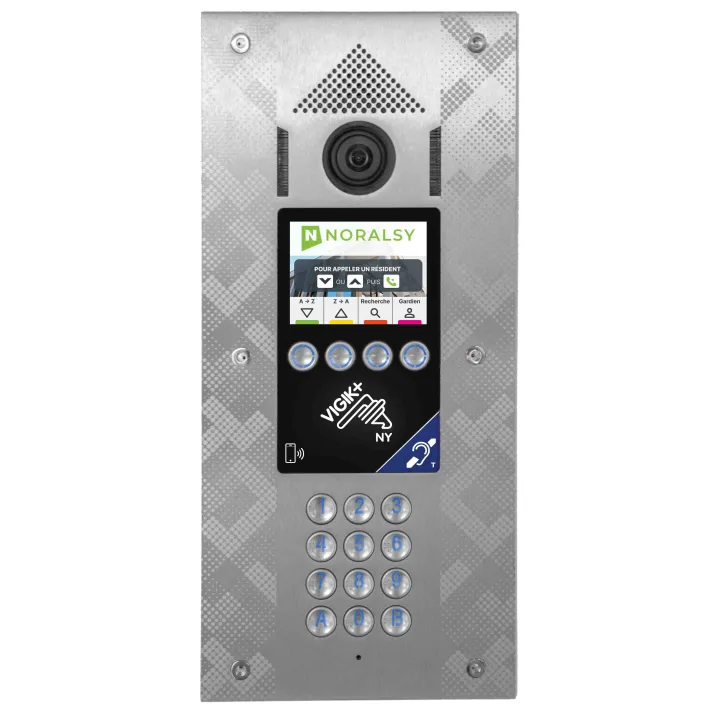 Kit 4G Pro Grand Angle V+ Inox Encastrement