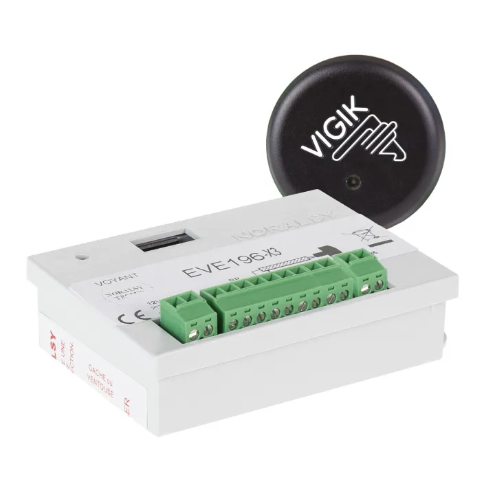 Kit :une centrale vigik EVE196X3 + lecteur format T25
