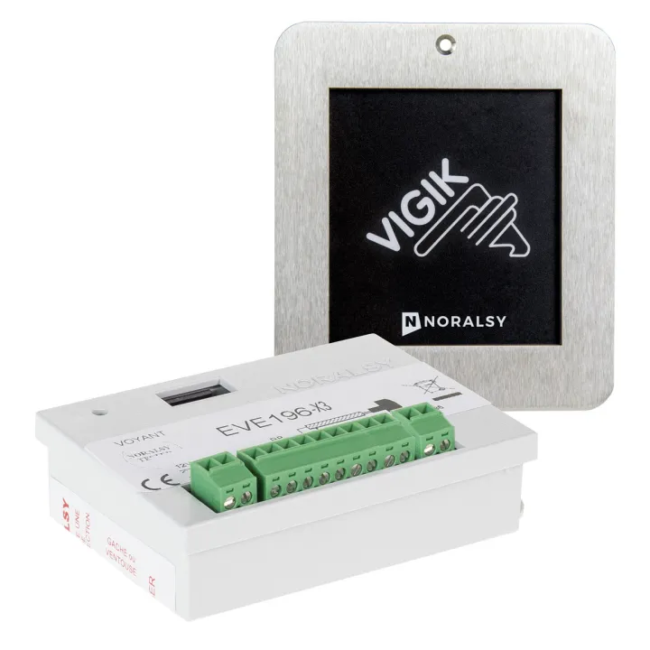 Pack Centrale Vigik Connectable Avec Lecteur Format Modulaire