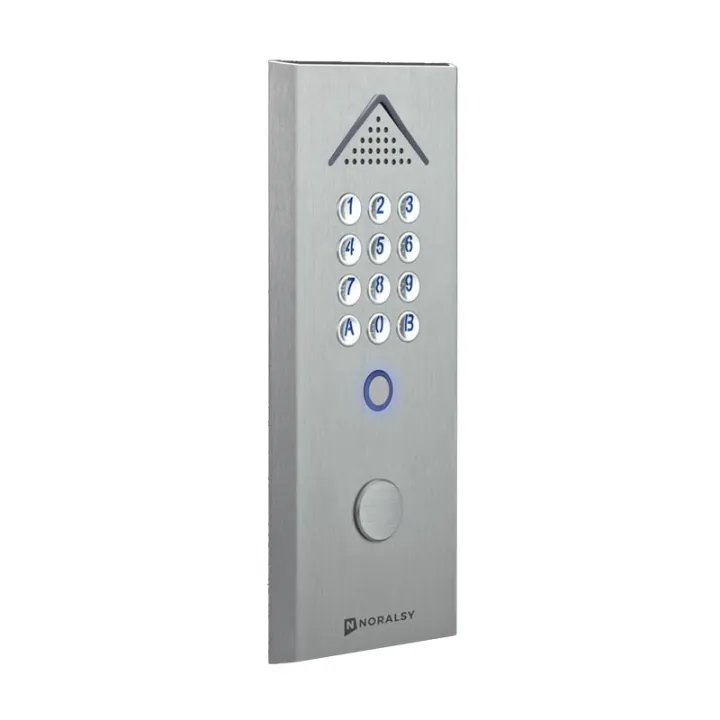 Clavier Codé Autonome Profil 2 Standard Argent Pose En Saillie 1 Relais