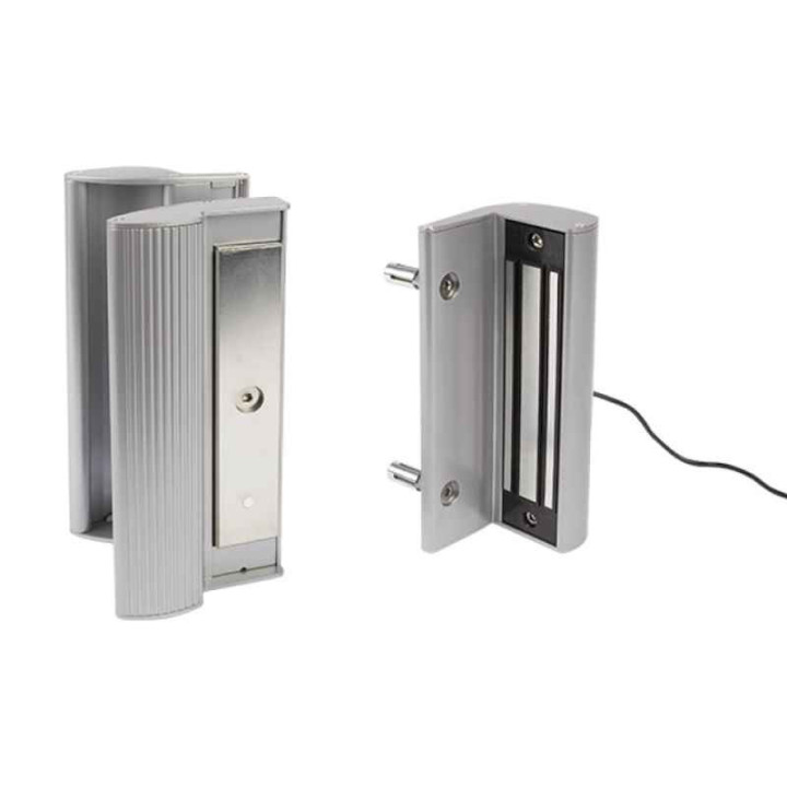 Ventouse Électromagnetique En Applique + Poignées Pour Portails Battants