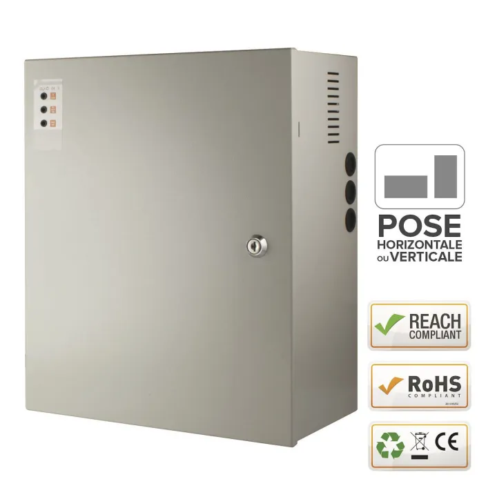 Alimentation Chargeur Psx 230V Ac/12V Dc/2A+24V Dc/4A-320X390X174 Mm