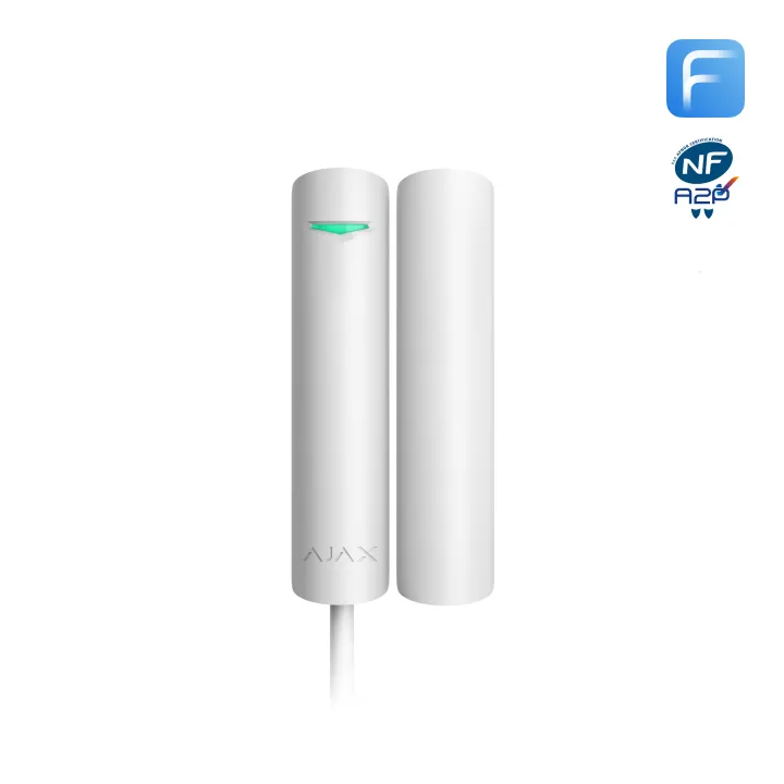 [61340177Bwh2] DoorProtect Fibra G3 - Détecteur d'ouverture sans fil BLANC NFA2P