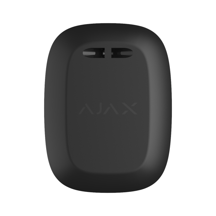 Bouton alarme urgence noir