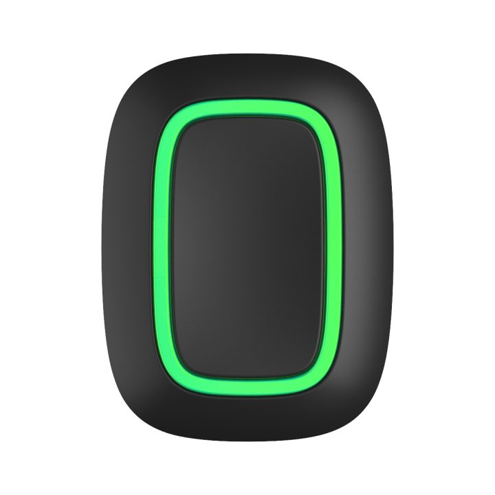 Bouton alarme urgence noir