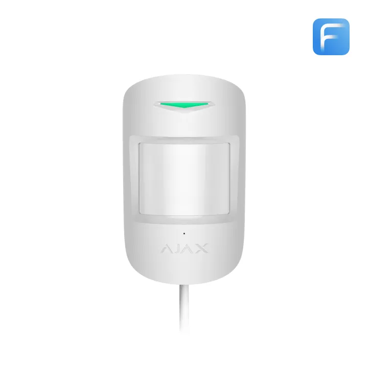 [3308806Wh1] CombiProtect Fibra - Détecteur mouvement et bris de glace BLANC