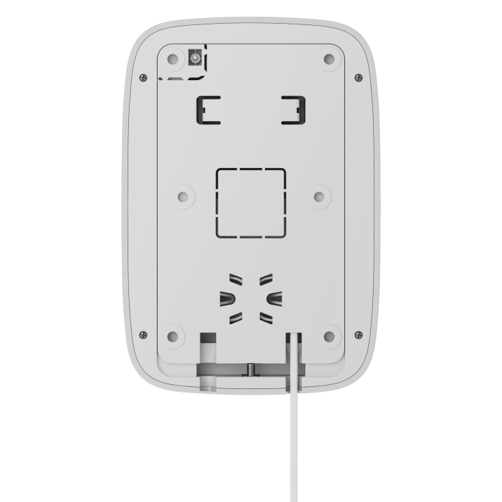 [107334.12.Wh1] Keypad Gamme Fibra Blanc Nfa2P