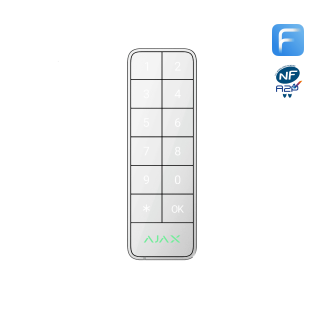 [117759.285.Wh] Keypad Outdoor Gamme Fibra NFA2P Blanc