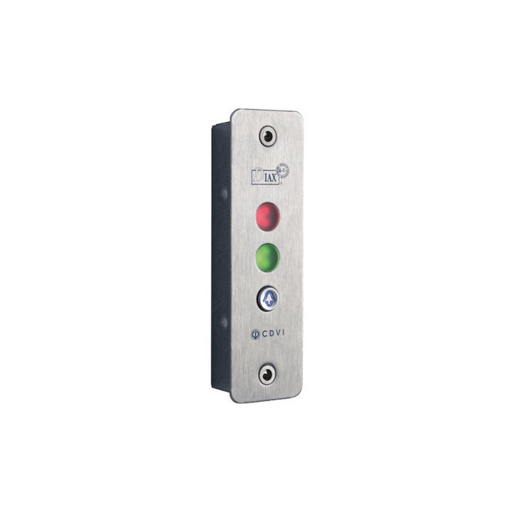 SÉMAPHORE INOX 2 LEDS ENCASTRÉ