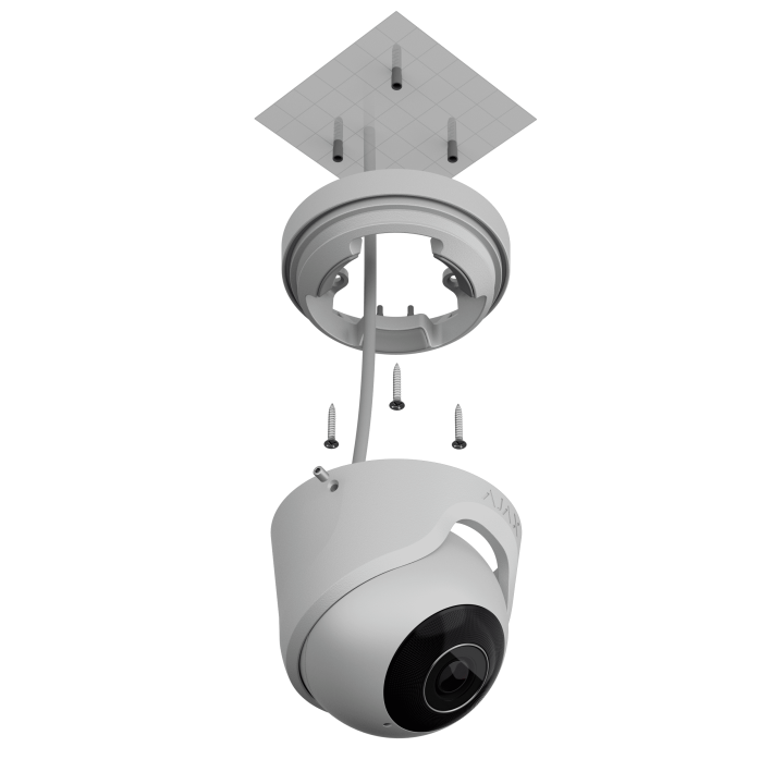 Turretcam 5 Mp/4Mm Blanc