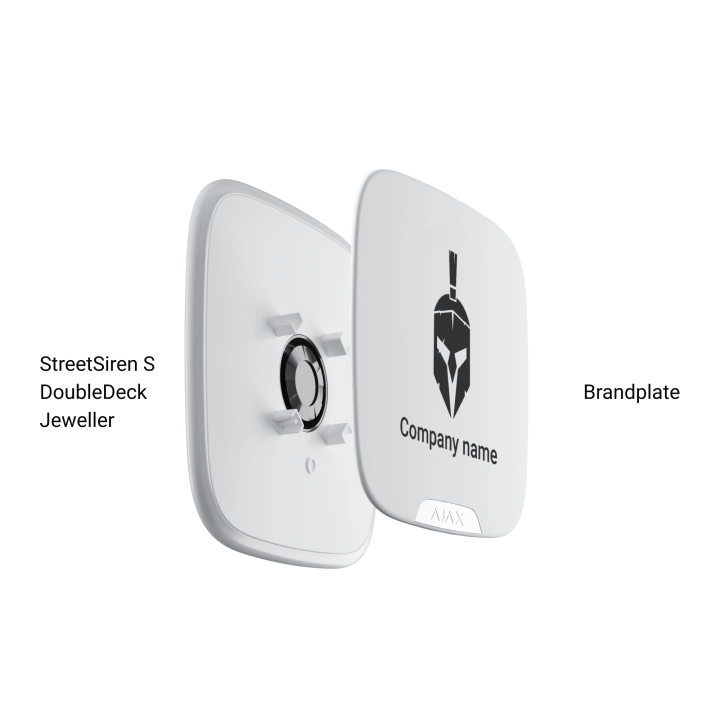 [38180.61.Wh1] Streetsiren Doubledeck Blanc
