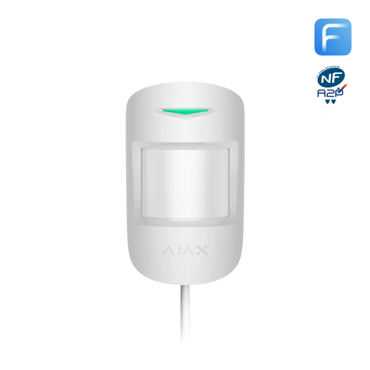 Détecteur de mouvement filaire Motion Protect Plus Gamme Fibra Blanc Nfa2P