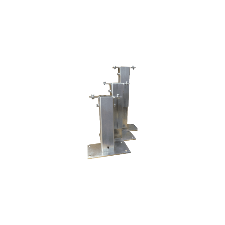 Tube Carré Bequille De Renfort 340Mm