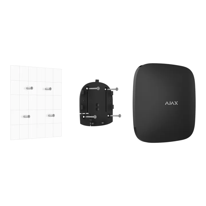 [3824440Bl1] Hub 2 Plus (WiFi/LAN/4G) - Centrale d'alarme NOIRE