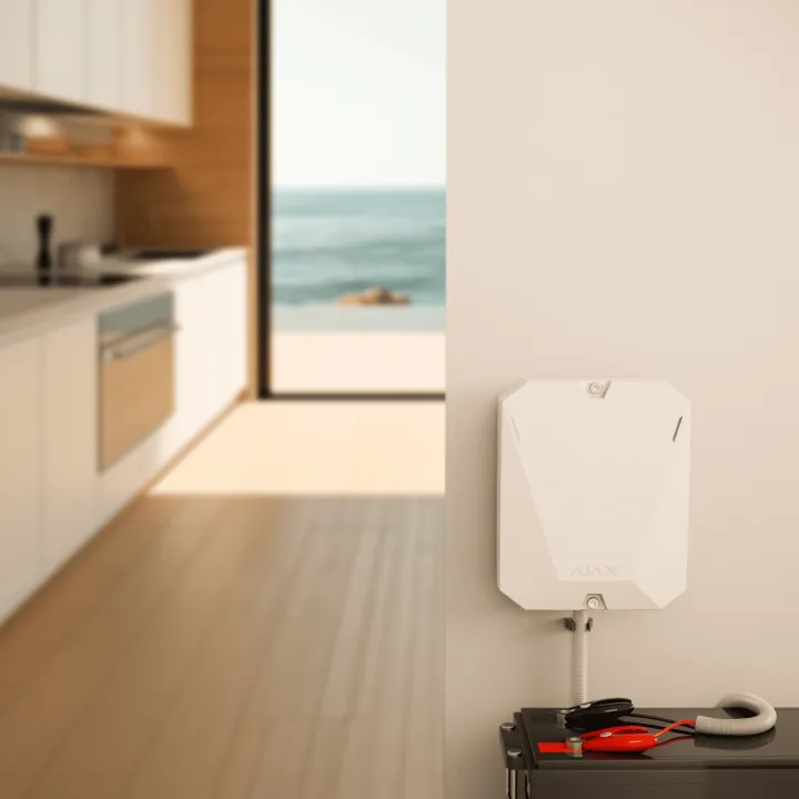 [936012.63.Wh1] Hub BP - Centrale d'alarme BLANC