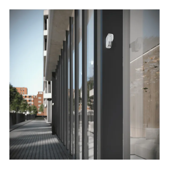 [101441289Wh1] Curtain Outdoor - Détecteur mouvement rideau extérieur BLANC