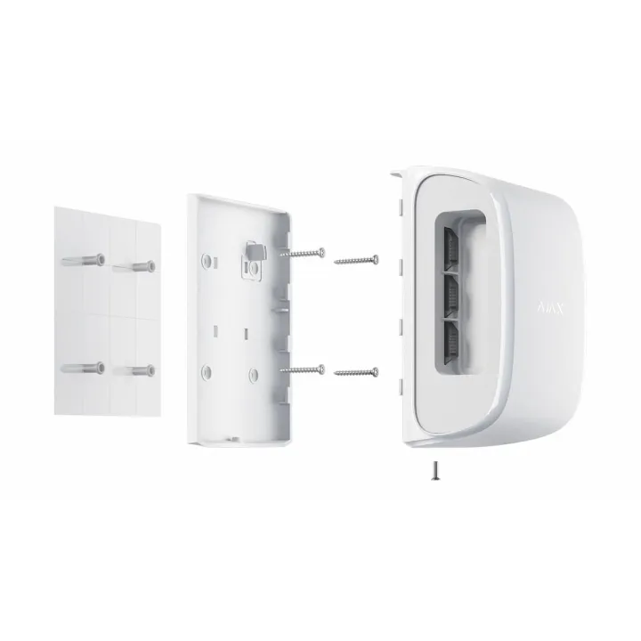 [3905581Wh1] DualCurtain Outdoor - Détecteur de mouvement rideau extérieur BLANC