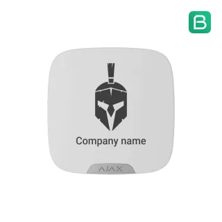 [39278.63.BL] Brandplate - Capot de façade Blanc À L'Unité