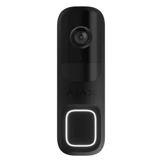 [66391125Bl1] DoorBell - Sonnette vidéo intelligente NOIRE