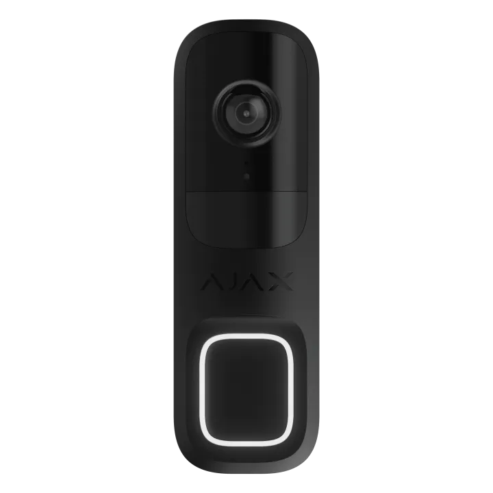 [66391125Bl1] DoorBell - Sonnette vidéo intelligente NOIRE