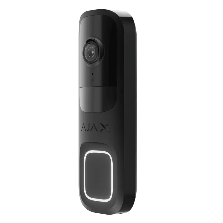 [66391125Bl1] DoorBell - Sonnette vidéo intelligente NOIRE