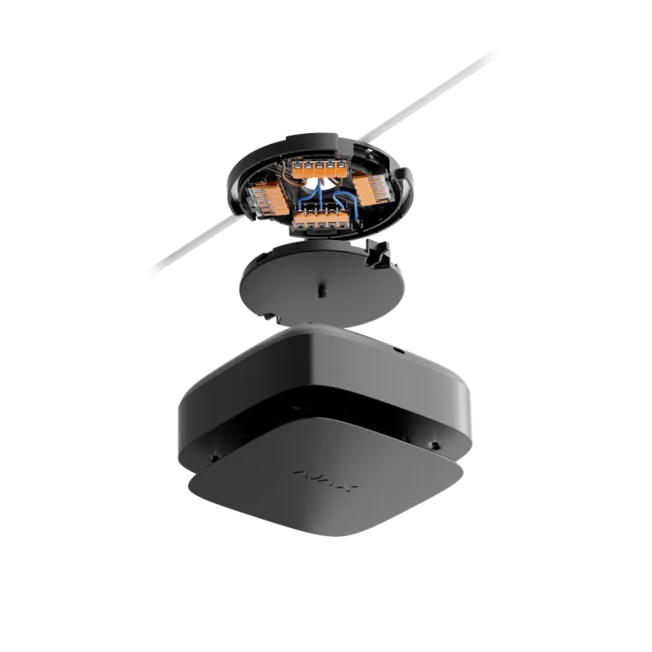 [60833175Bl1] FireProtect 2 AC (Heat/Smoke) - Détecteur d'incendie NOIR