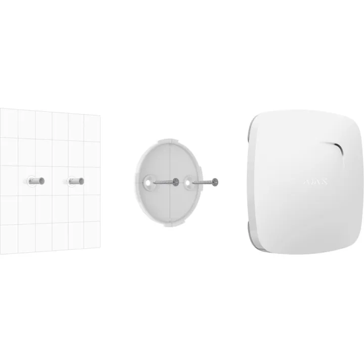 [3810510Wh1] FireProtect - Détecteur de fumée BLANC