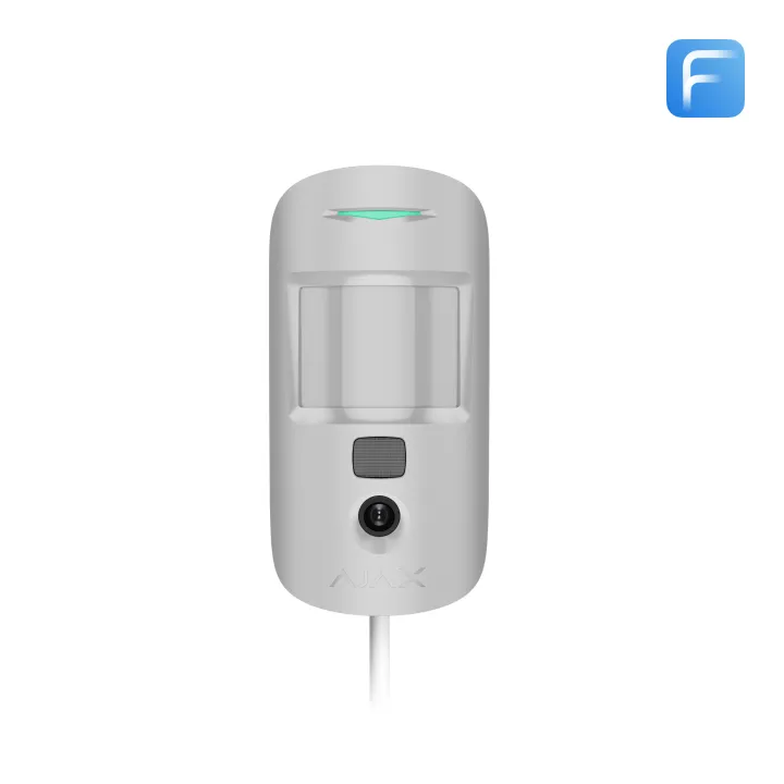 [53772169Wh1] MotionCam (PhOD) Fibra - Détecteur de mouvement avec photo BLANC