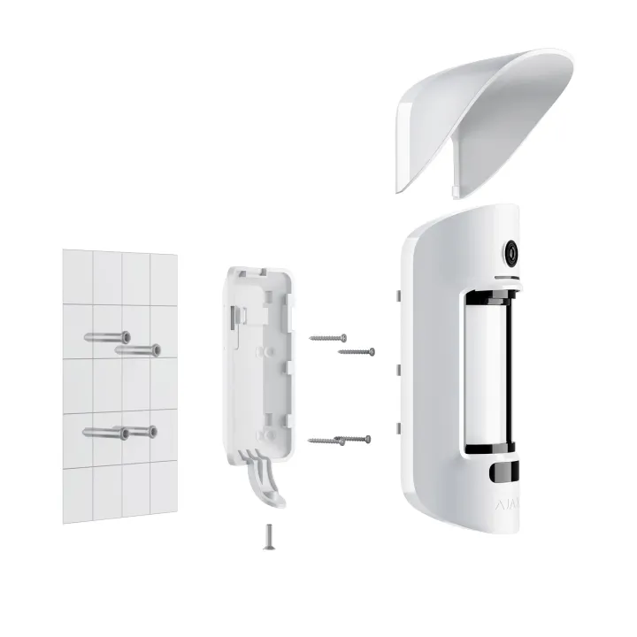 [3819284Wh1] MotionCam Outdoor - Détecteur de mouvement extérieur BLANC