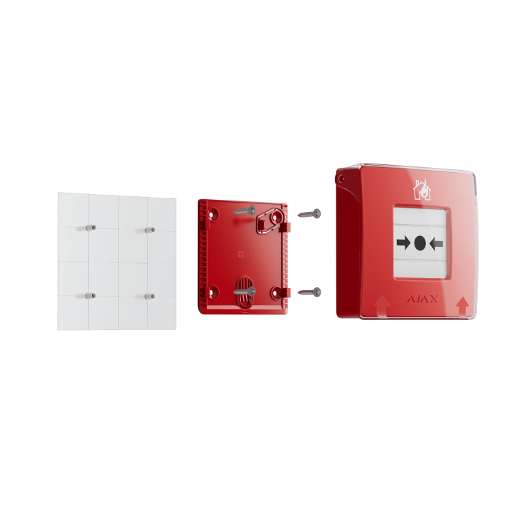 [60815.171.Nc1] Ajax Manual Call Point (Red) (8Eu) Asp