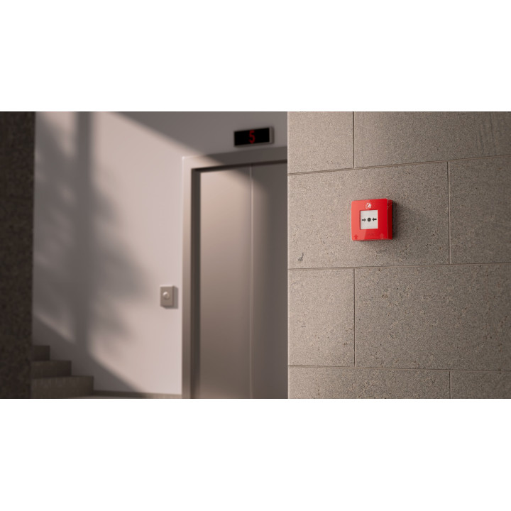 [60815.171.Nc1] Ajax Manual Call Point (Red) (8Eu) Asp